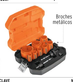 Juego de 11 brocasierras bimetálicas y 2 mandriles, EXPERT