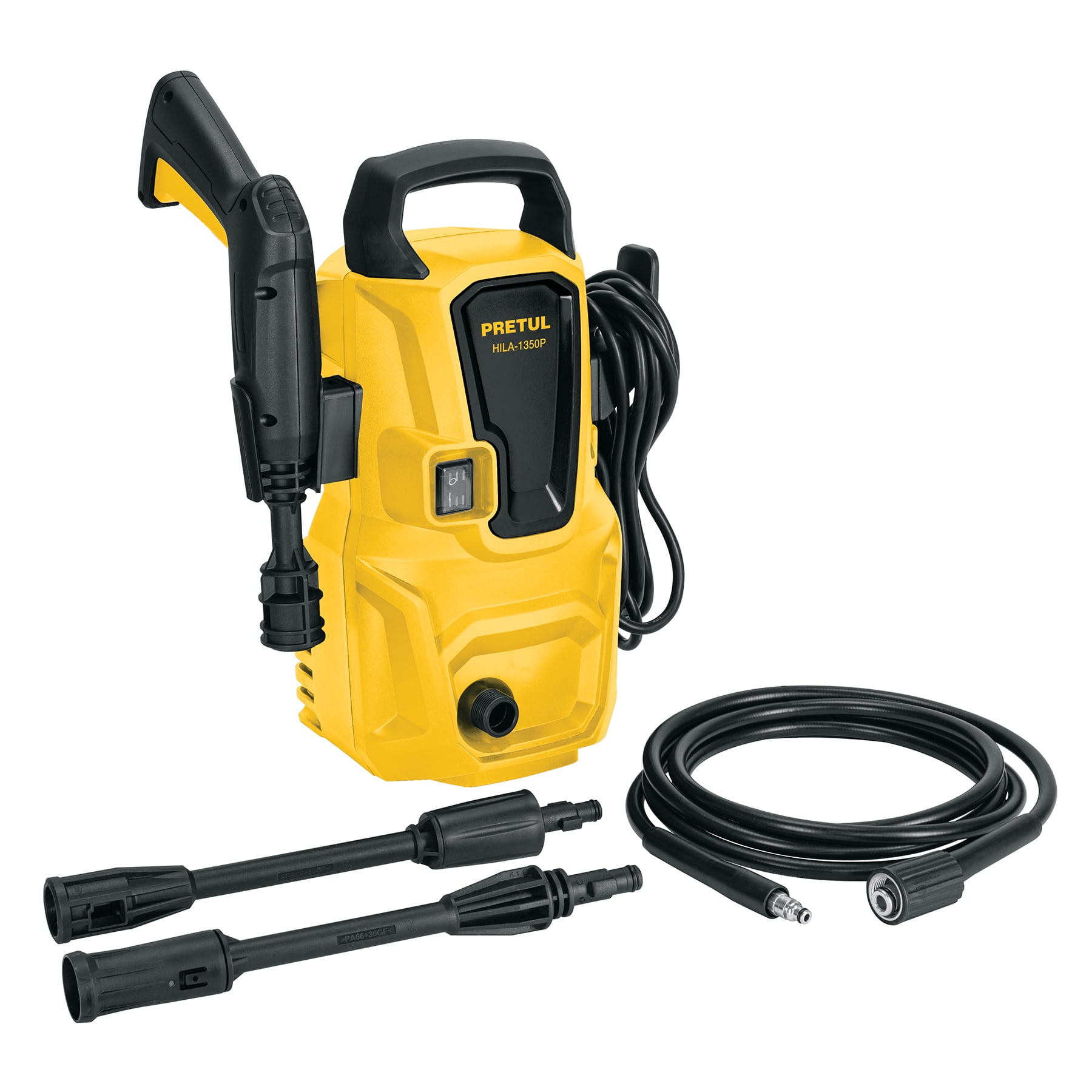 Hidrolavadora eléctrica 1350 PSI, 220V, PRETUL